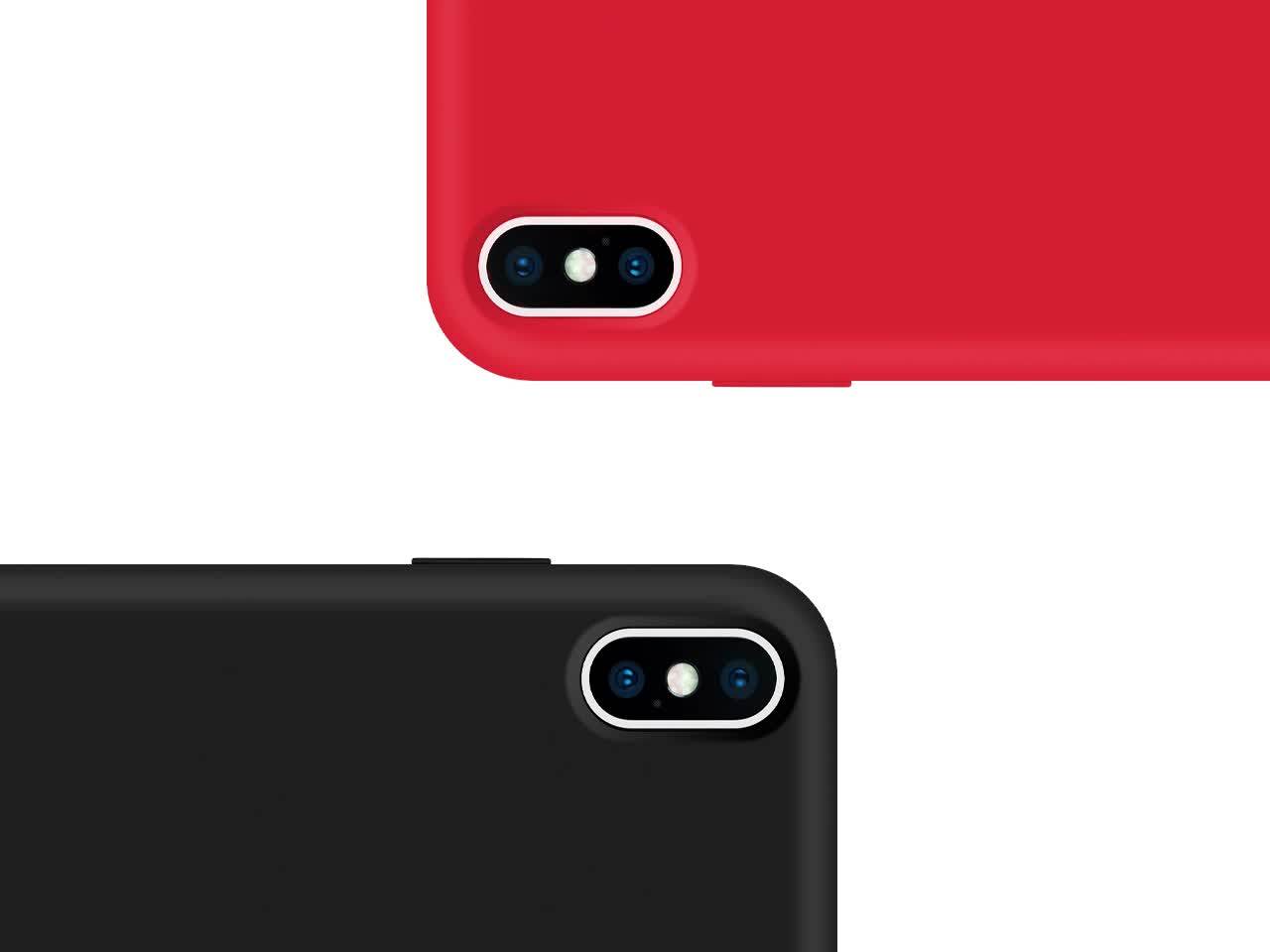 2018 Wholesale Custom Liquid Silicone Mobile Accessories Back Cover