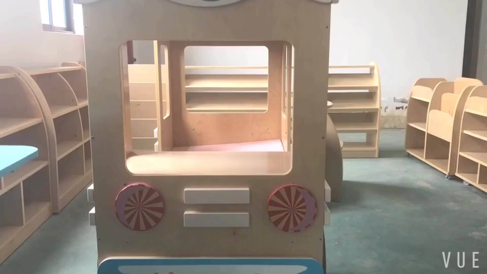 High Quality Nursery Indoor Daycare Classroom Kids Wooden Furnitures