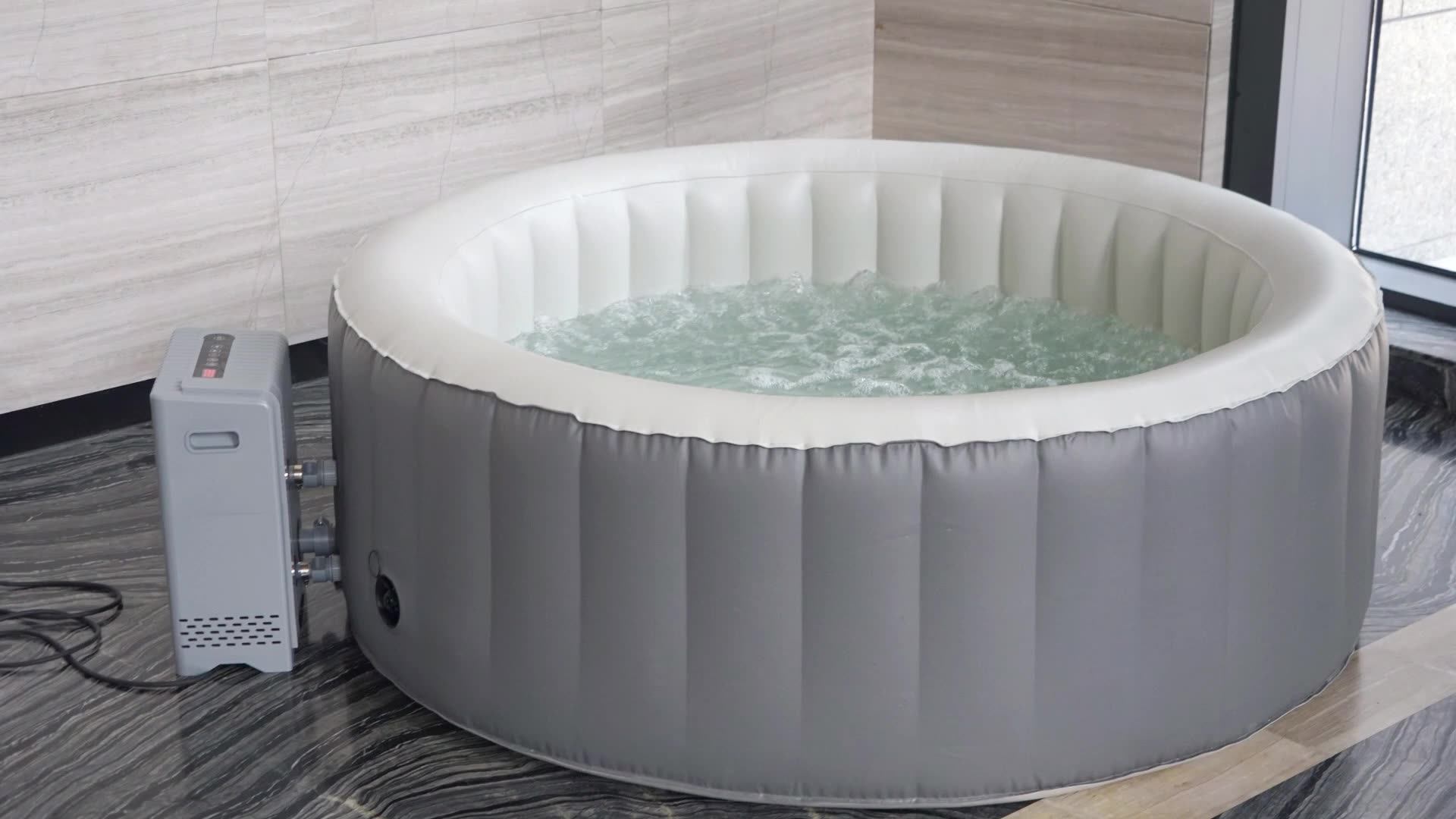 Top Quality 4 Persons Inflatable Hot Tubs Portable Family Spa Pool,Inflatable Spa Hot Tub For