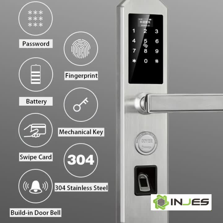 High Quality Smart Automatic Door Lock System For Sliding Glass Door