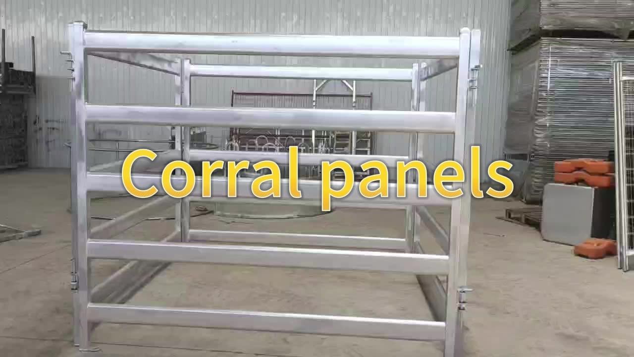 25 Panel+1 Gate Round Yard 17m Diameter Cattle Panels Fleet Farm Buy