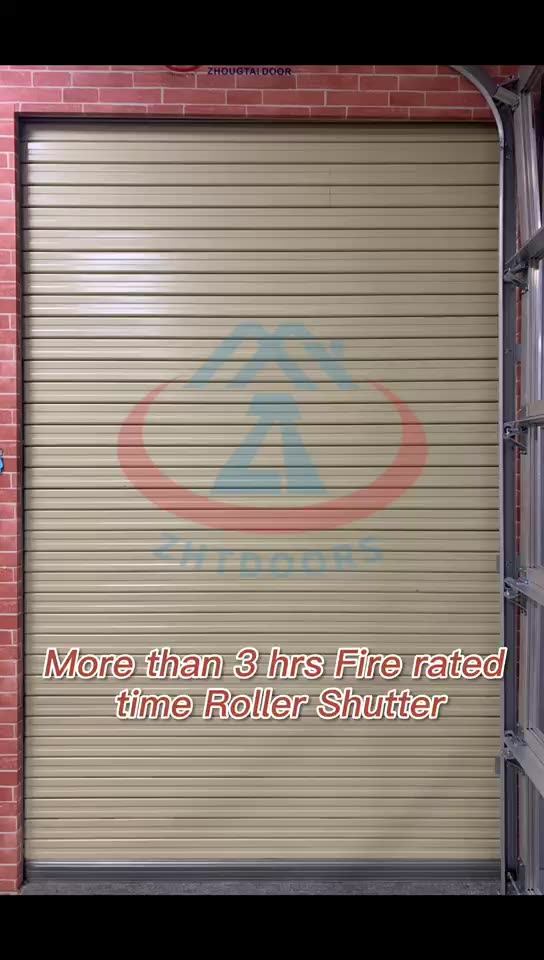 Zhtdoors Wholesale Prices Aluminum Roller Shutter Garage Door
