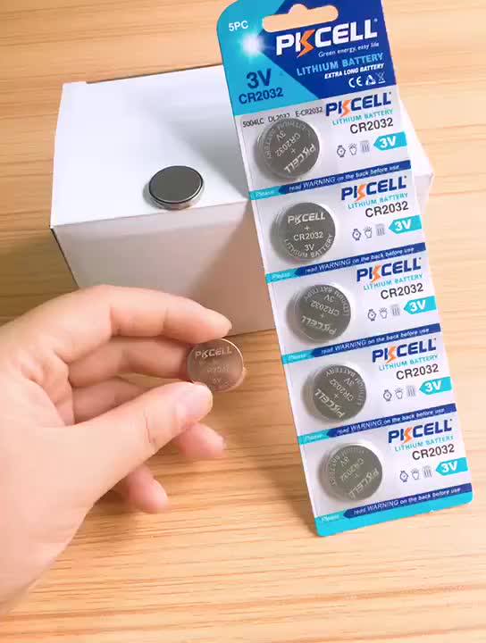 Lithium Button Cell Cr2032 Cr2025 Cr2016 3v Battery For Thermometer