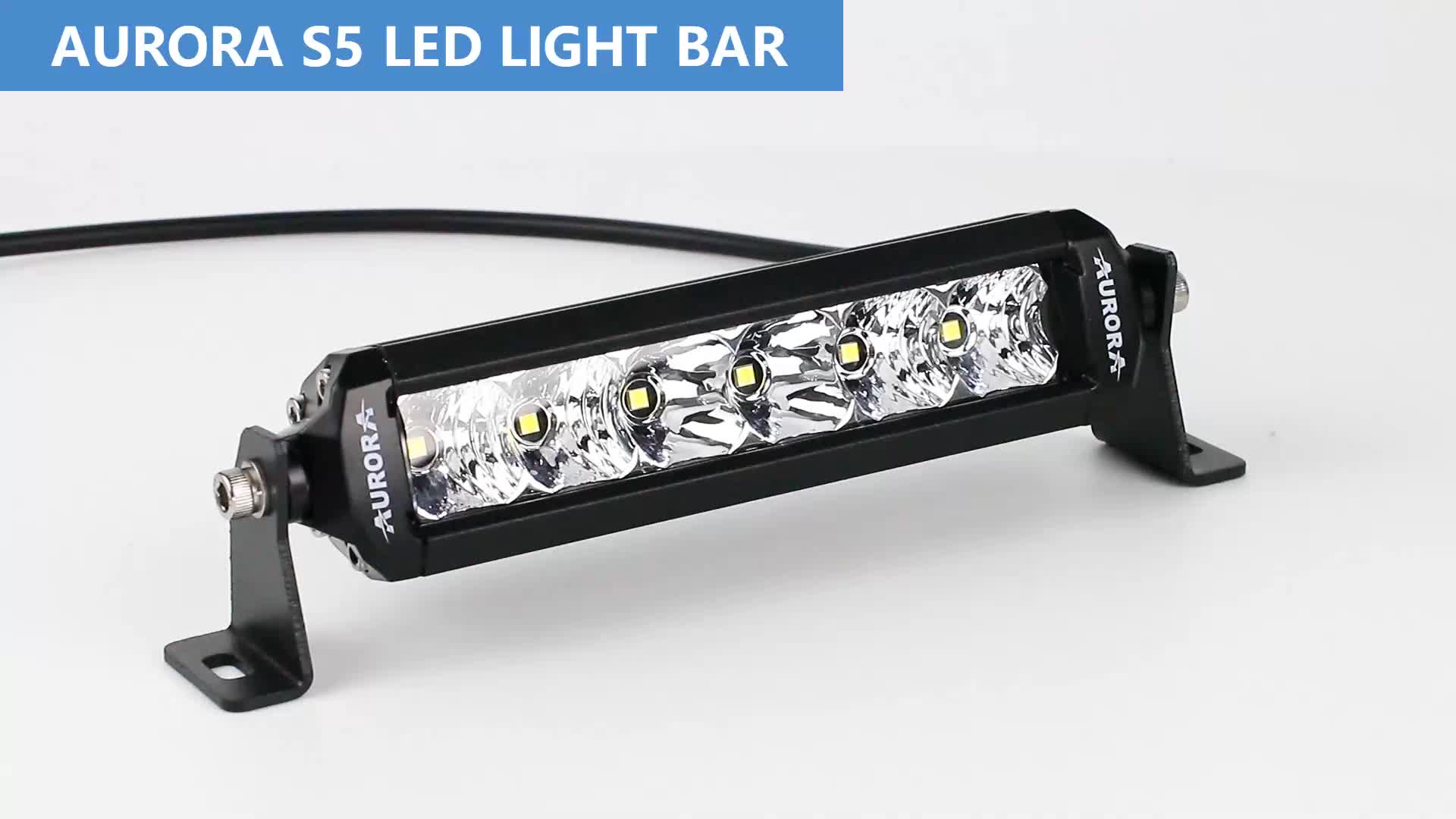 Aurora Usa Designed Screwless Offroad Car Atv Led Light Bar 4x4 20inch