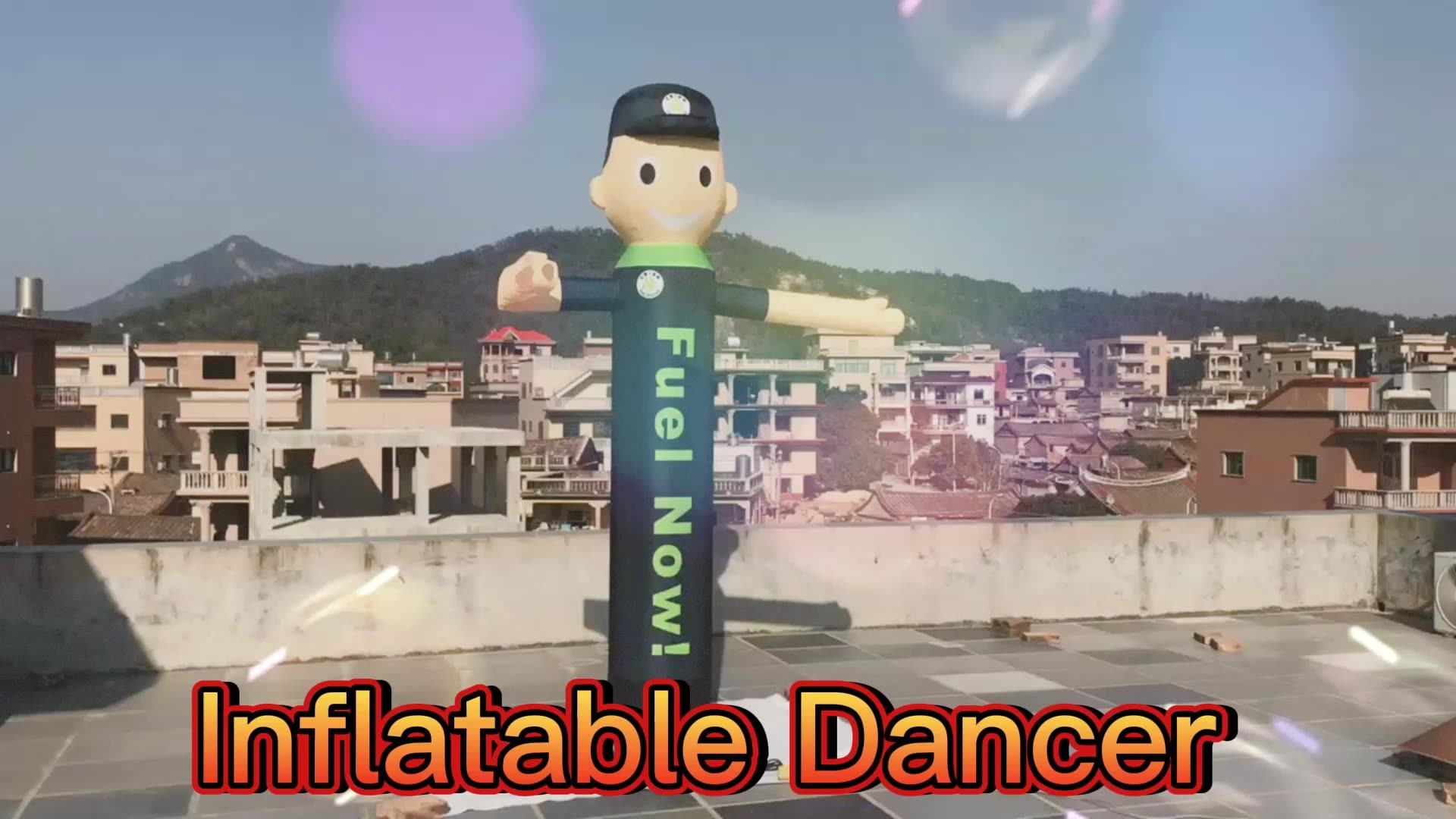 VonVVer Lufttänzer 3m Mit Gebläse - Wackelnde Werbefigur Für Events