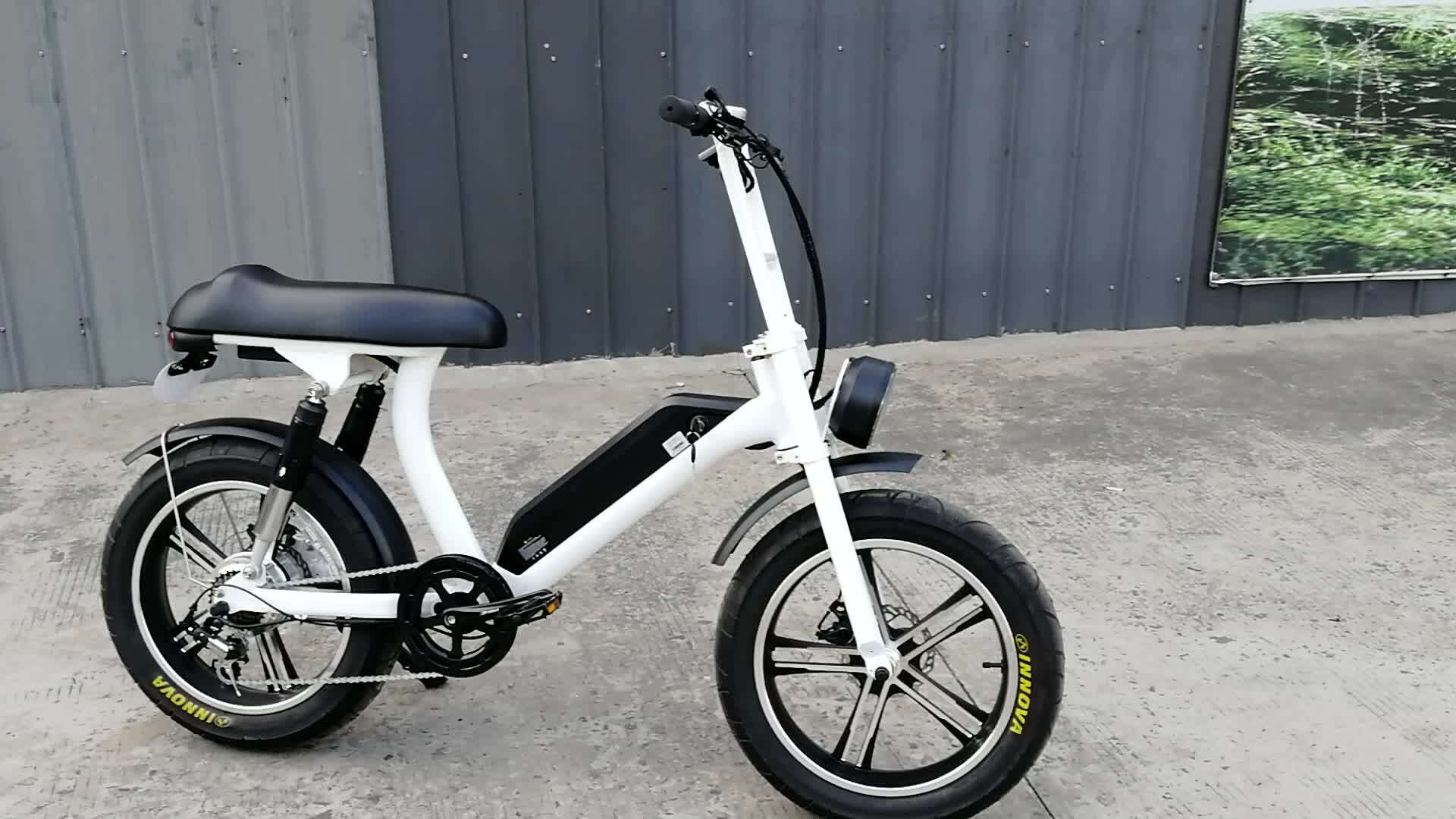 New Arrival 2020 Design Electric Bike 48v 500w Fat Tire Electric