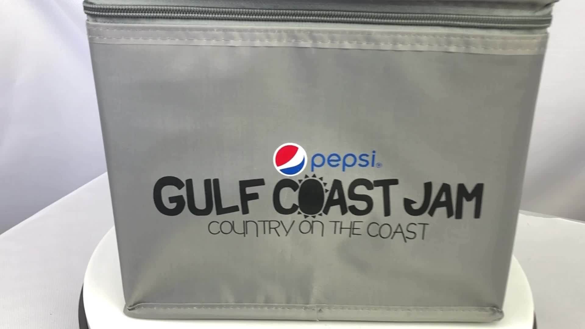 Wholesale Beer Custom Cooler Full Color Printing Non Woven Pp 6 Can