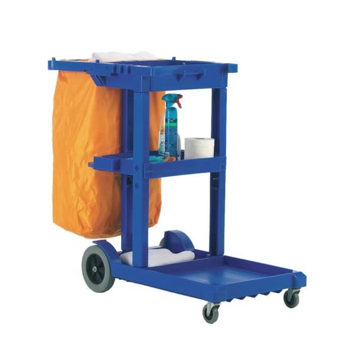 Hot Sale Hotel Restaurant Equipment Janitorial Products Cleaning Cart