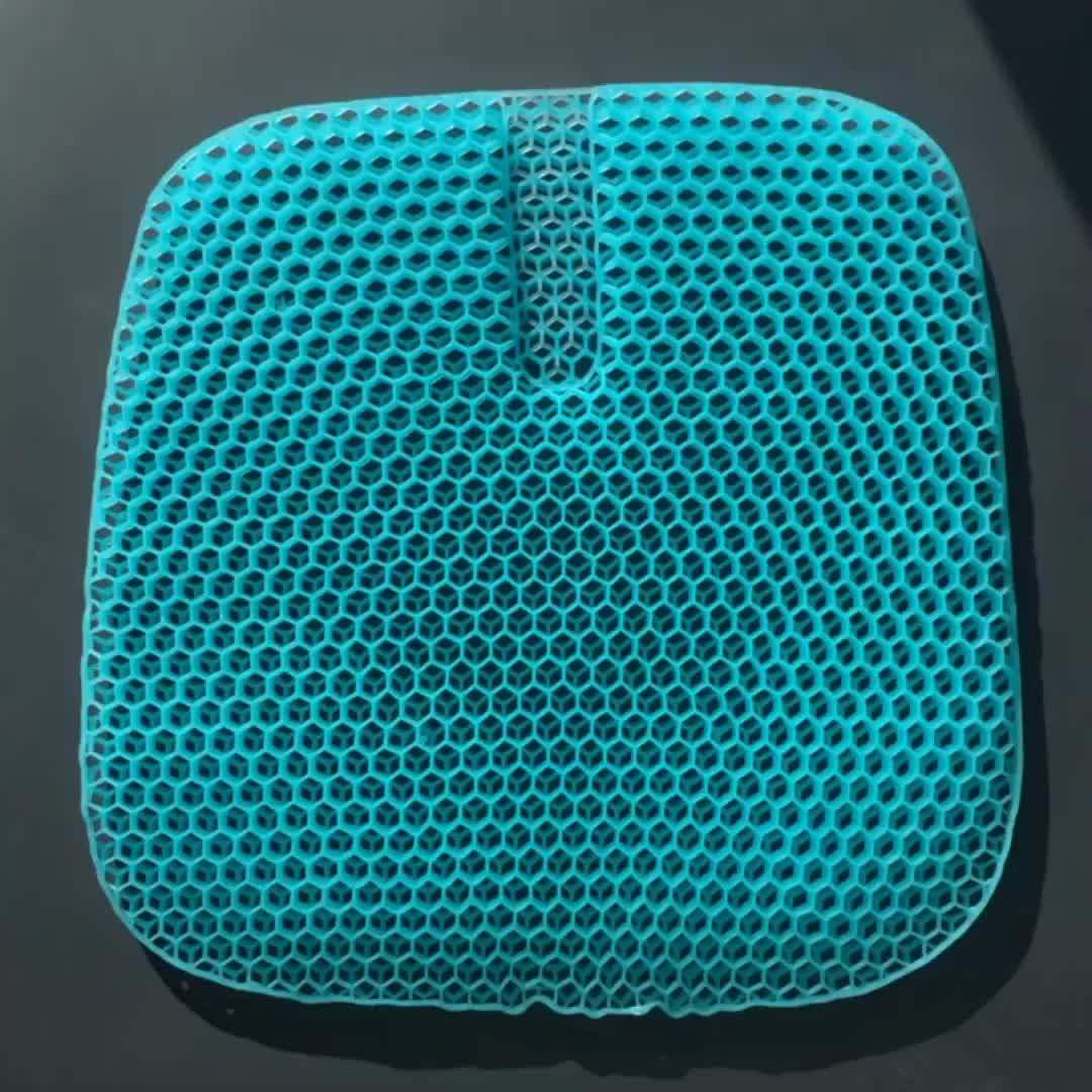 Super Breathable Gel Rubber Egg Seat Cushioned Mat Pads For