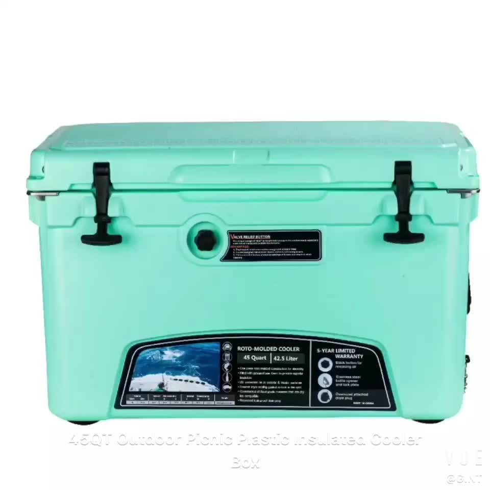 45qt Rotomolding Fish Cooler Box Ice Chest For Sale Buy Fish Cooler
