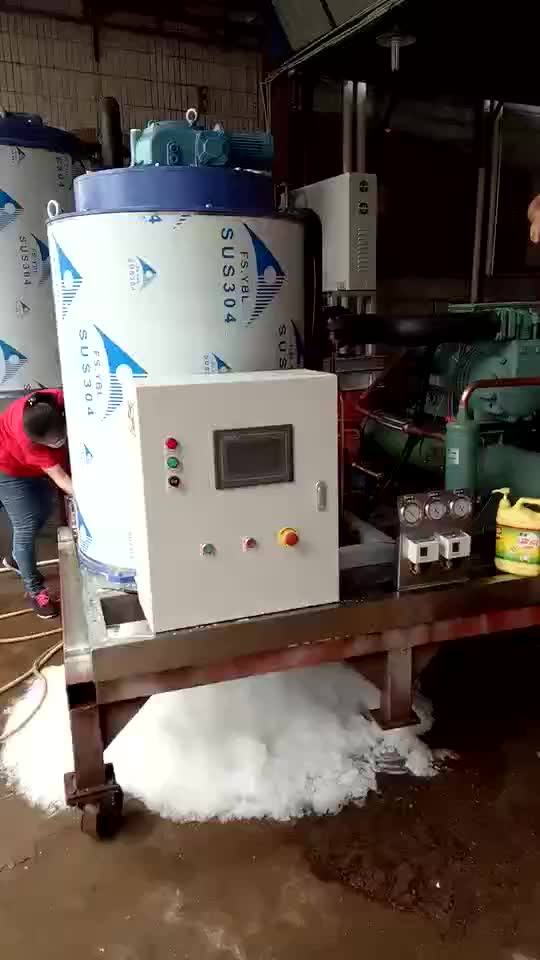 Professional Factory For Flake Ice Plant Ice Maker Machine Evaporator