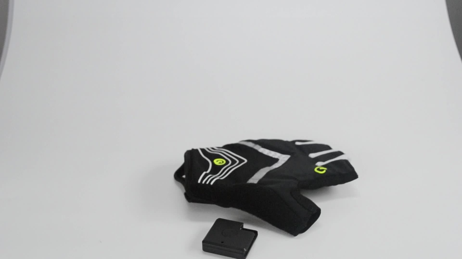 Safety Gloves Short Finger Light Led Glove For Fishing Riding Jogging