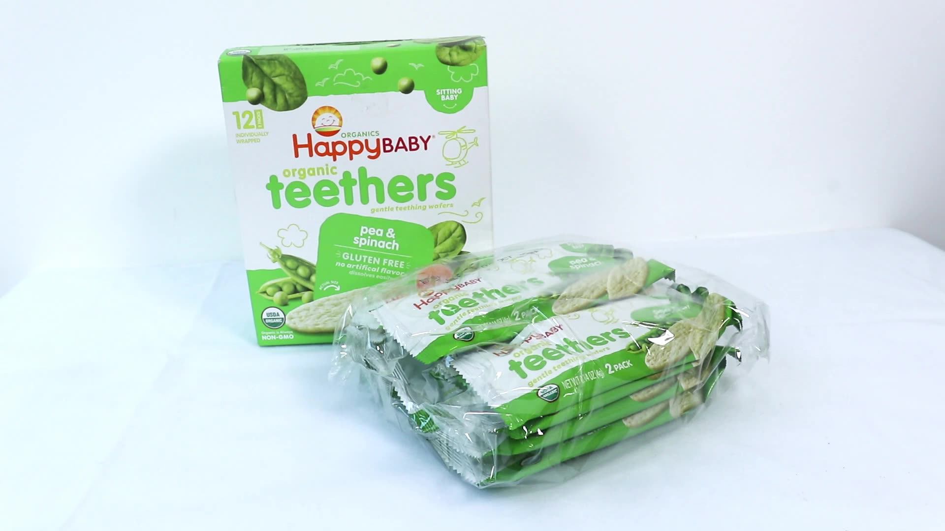 Best Pricing The Perfect Baby Snack Happy Baby 100 Organic Natural Pea