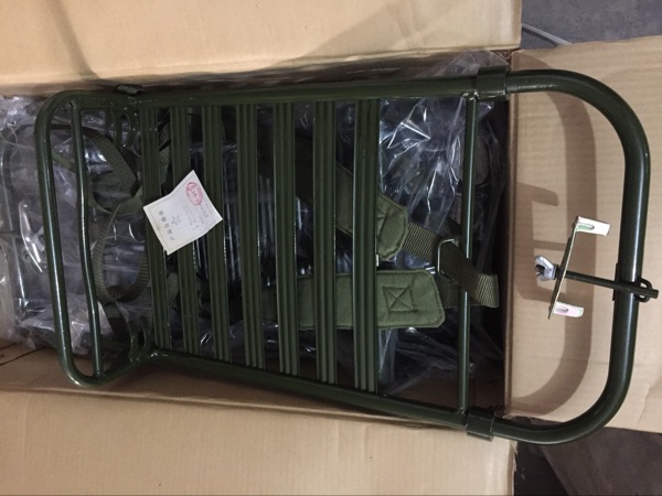 Old objects 2000-year walking wok bracket backboiler shelve Shelf carrying backframe holder Three-five-23 plant