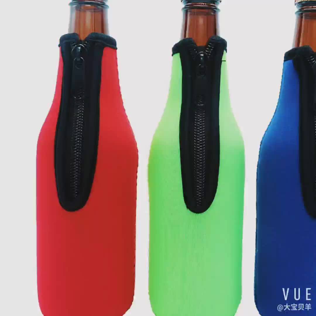 Custom Multicolor Bottle Holder Sleeve,Good Quality Neoprene Beer Bottle Sleeve Buy Neoprene