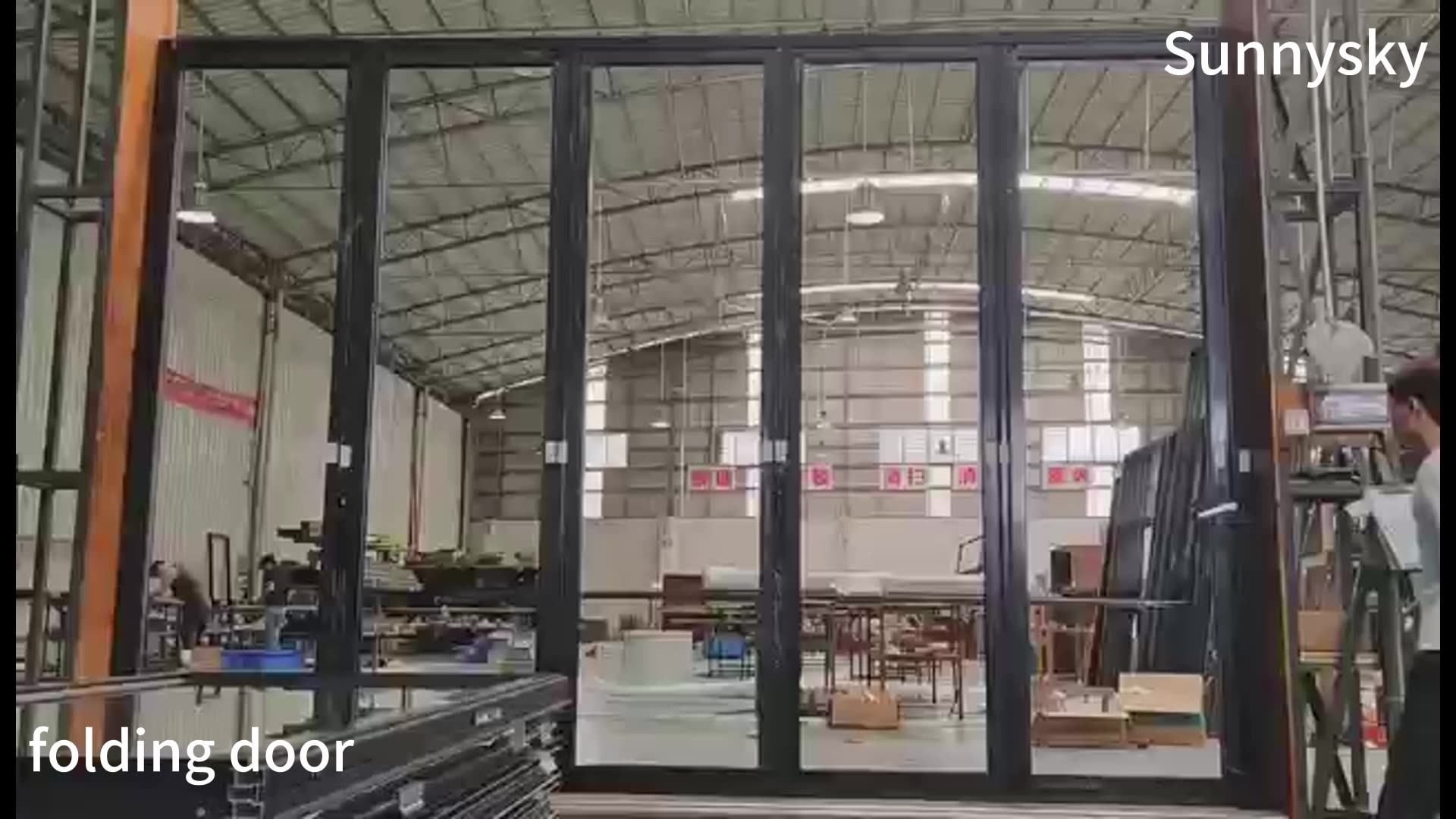 Thermal Break Aluminum Bifold Accordion Winnipeg Best Price Bi Folding