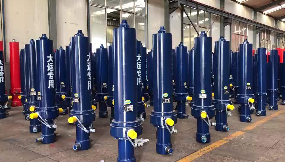 Hyva Fc Type 5 Stage Hydraulic Cylinder For Dump Truck Buy 5 Stage