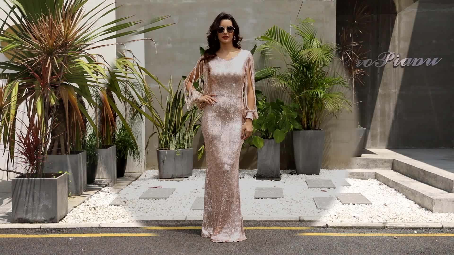 Fashion Apricot Dress  S749 main image 1