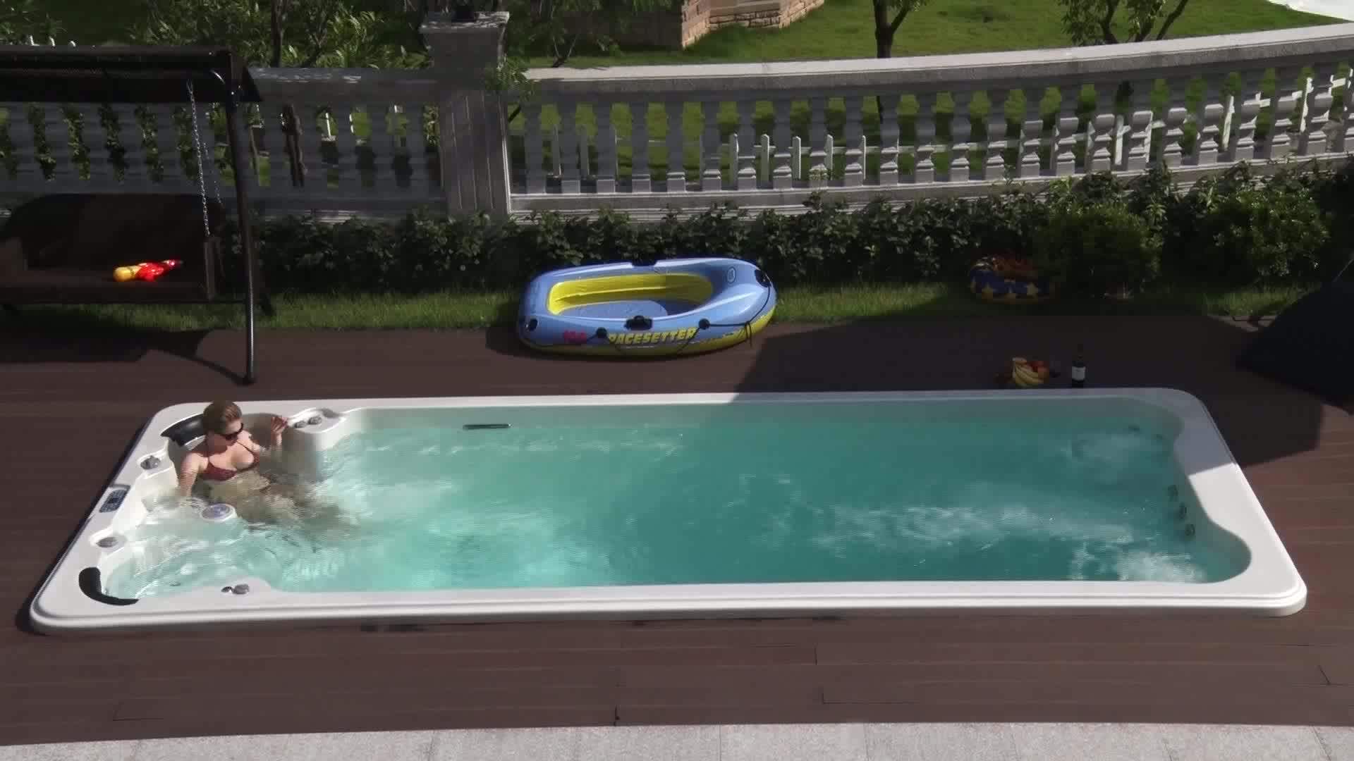 High Quality China Factory Discount Used Endless Pool Swim Spa For Sale