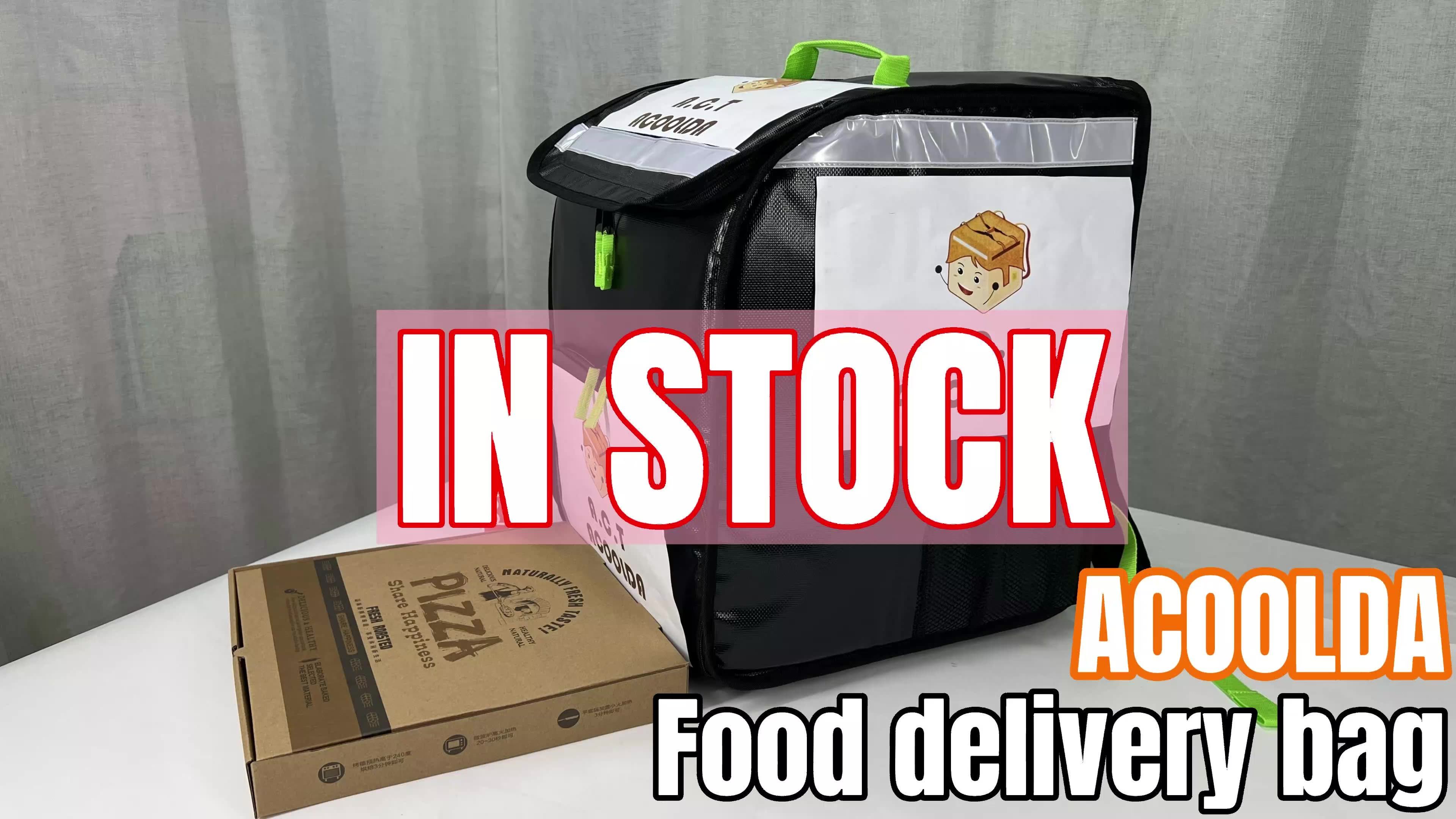 Insulated Bags Thermal Courier Bag Custom Backpack Thermal Bag For