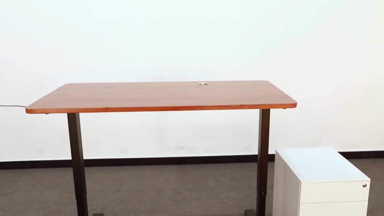 Vansdesk Electric Standing Officeworks Table Smart 2 Legs Lift Up