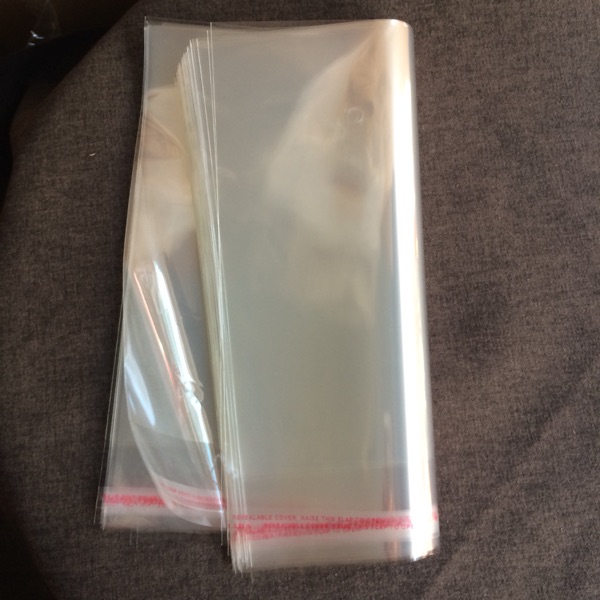 Factory direct sale 7 wire 25×35 opp plastic bag toy bag jewelry bag clothing bag 100 pcs