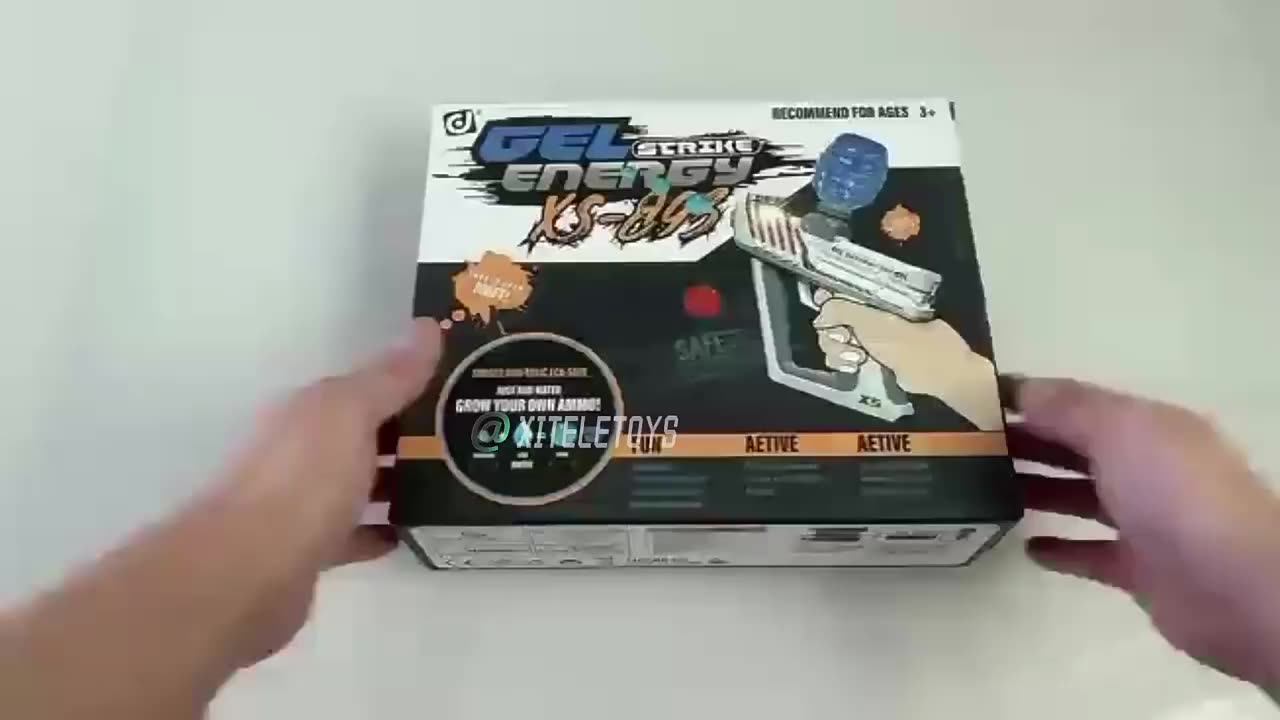X5 Assault Rifle Electric Splatter Gel Ball Blaster With Water Beads