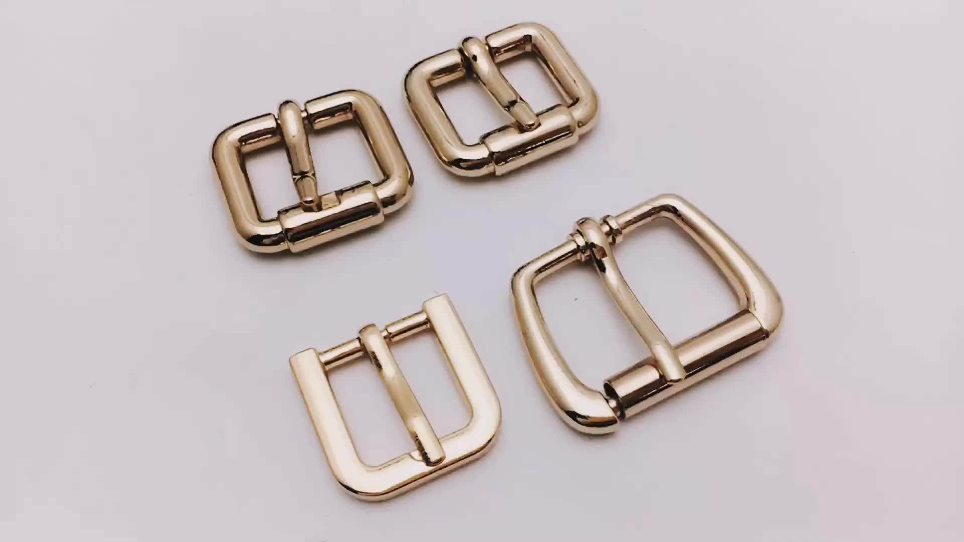 Wholesale Custom Metal Bag Buckle Accessories 1 Inch Belt Pin Buckle