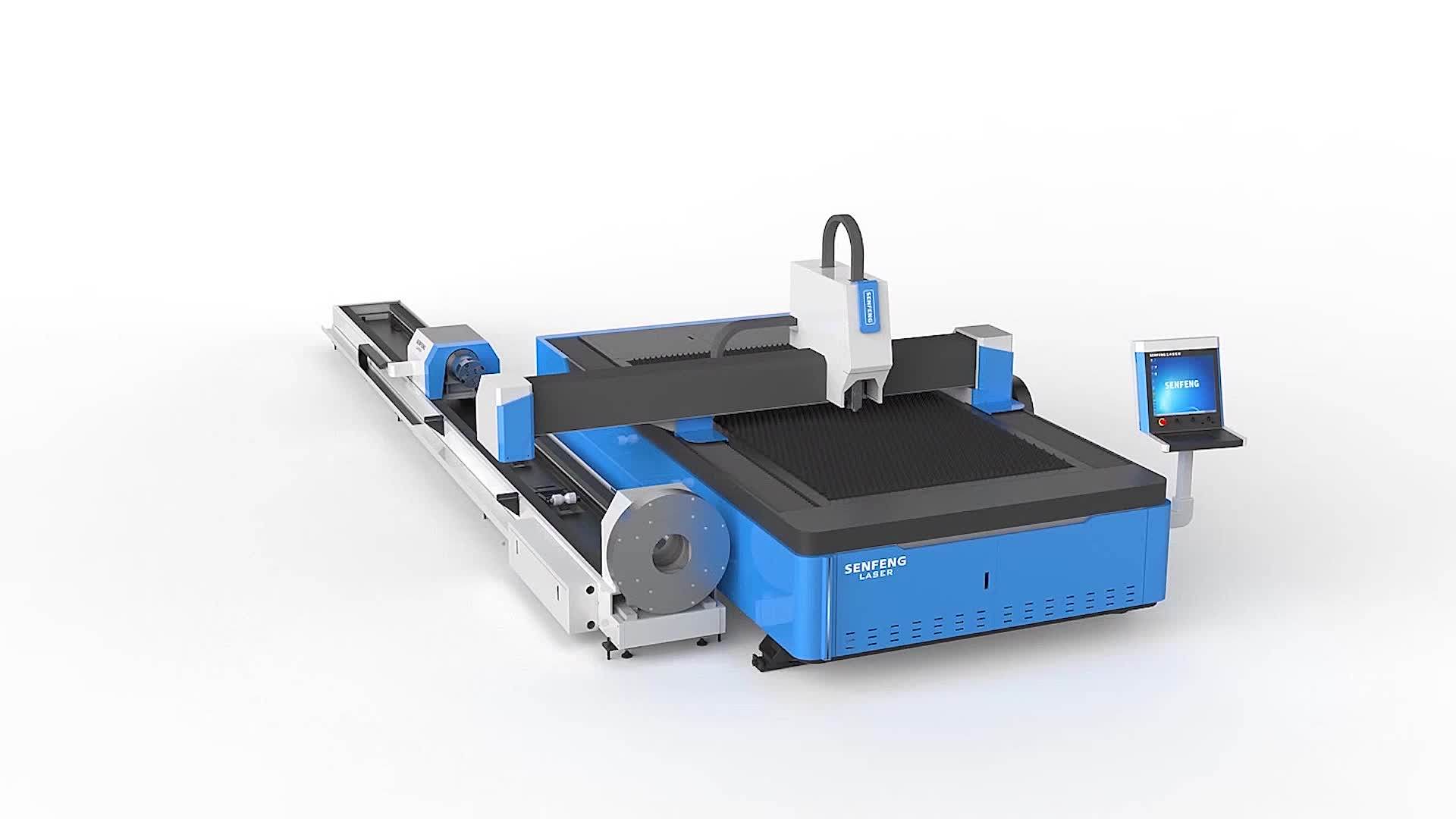 Cnc Open Type Laser Stainless Steel Fiber Laser Cutting Machine For
