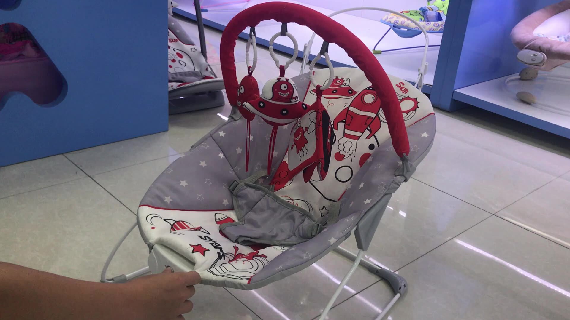 high tech baby rocker