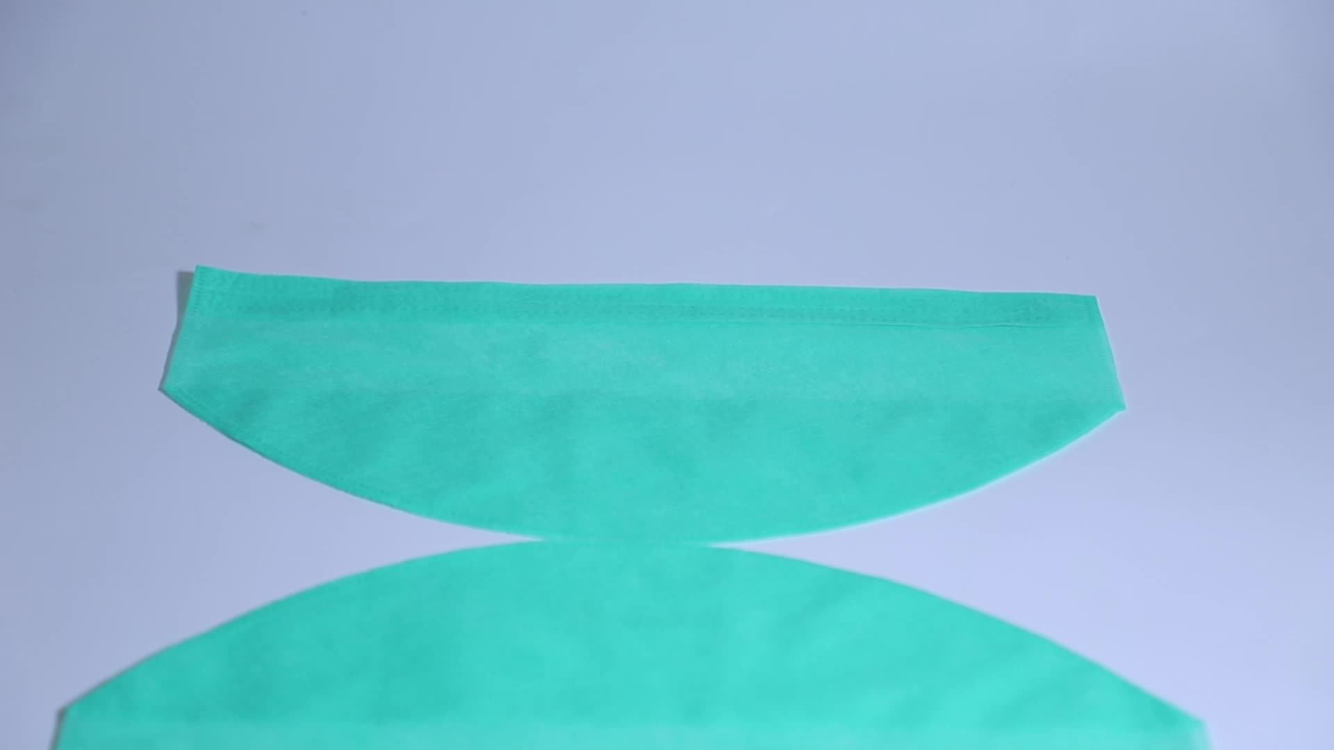 Pp Ldpe Spunlace Surgical Bouffant Cap Disposable Pe Hairdressing Cap