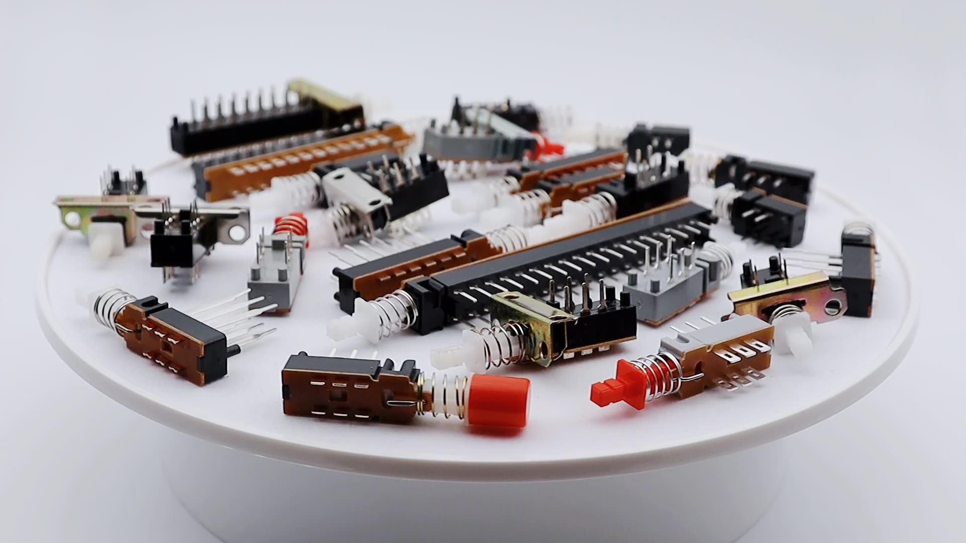 Hot Sell Square Plastic Tactile Push Button Switch Cover Plate Switch