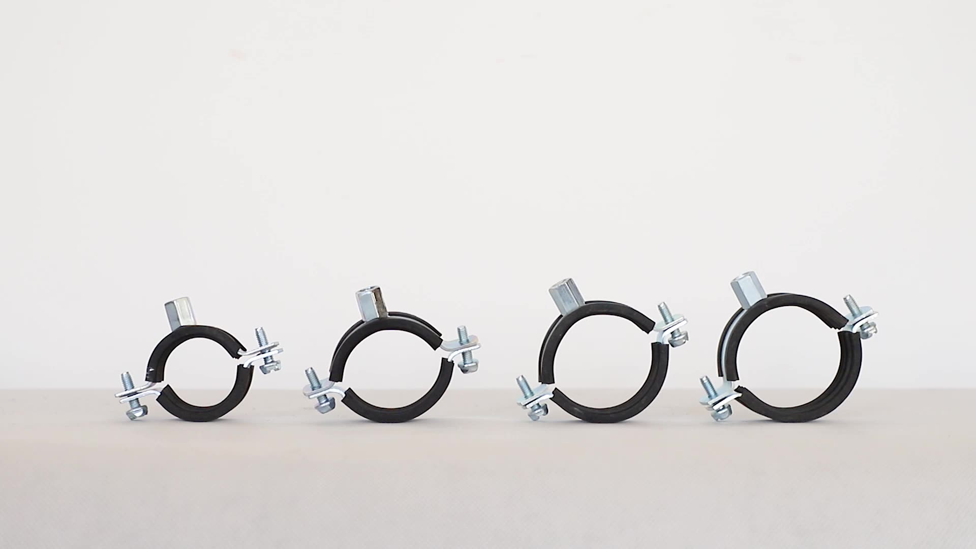 Best Sell Heavy Duty Pipe Clamps With Epdm Rubber And With Reinforced