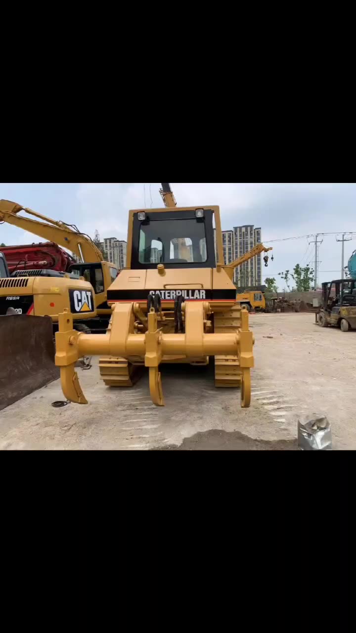 Easy Maintenance Caterpillar Cat D5m Xl Used Bulldozers Hydraulic