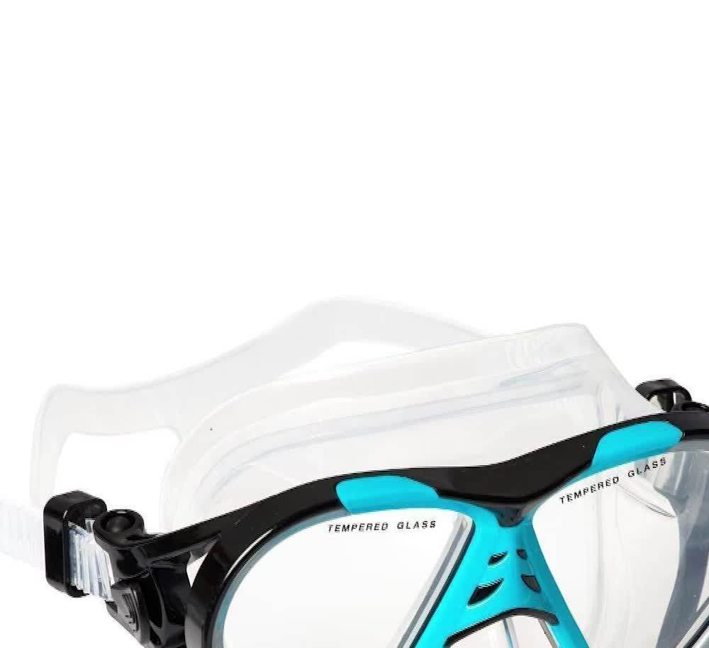 Cheap diving freediving spearfishing snorkeling gear mask snorkel set