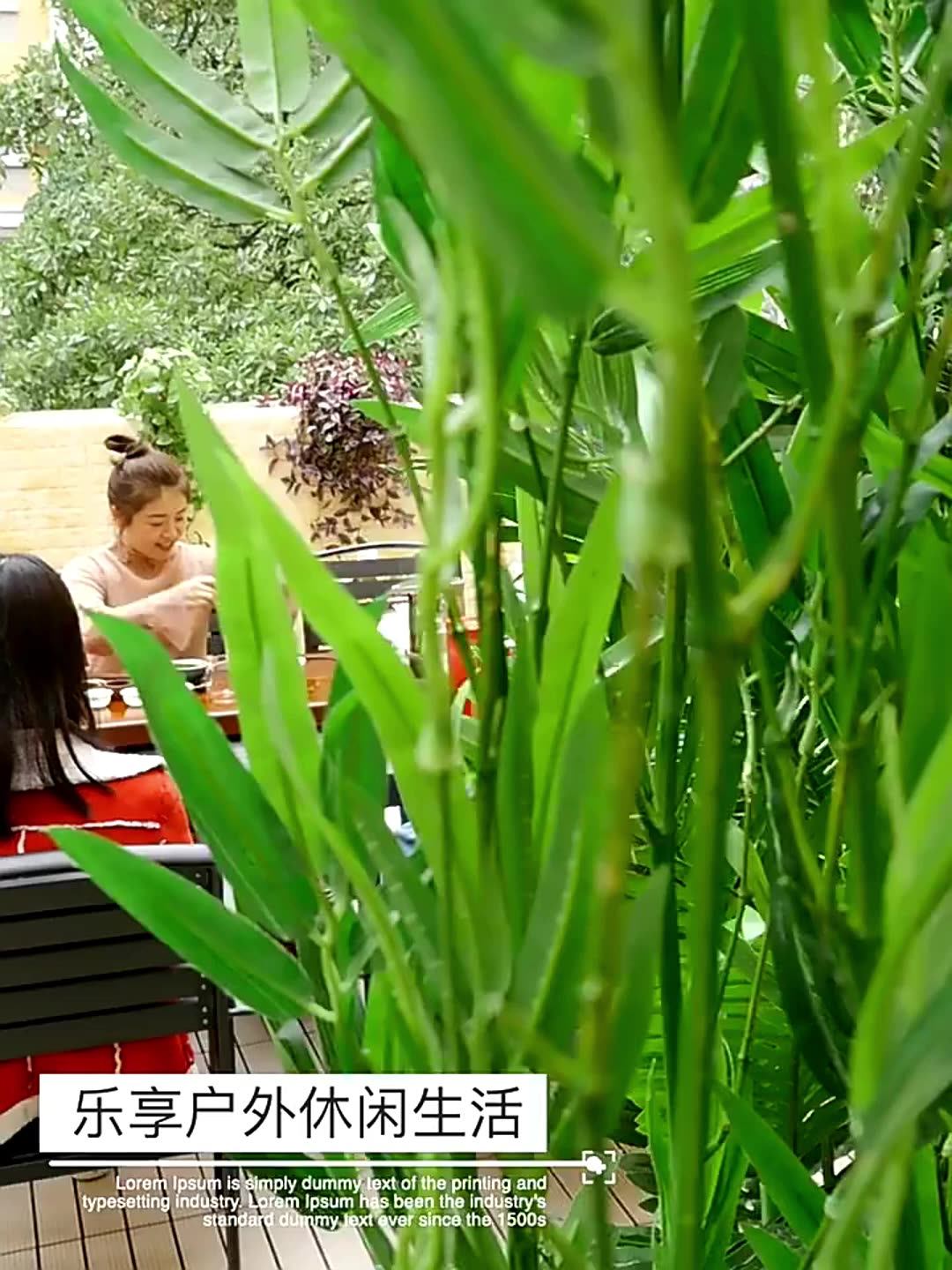 Restaurant Garden Furniture Teak Set Bistro Outdoor Dinning Table And