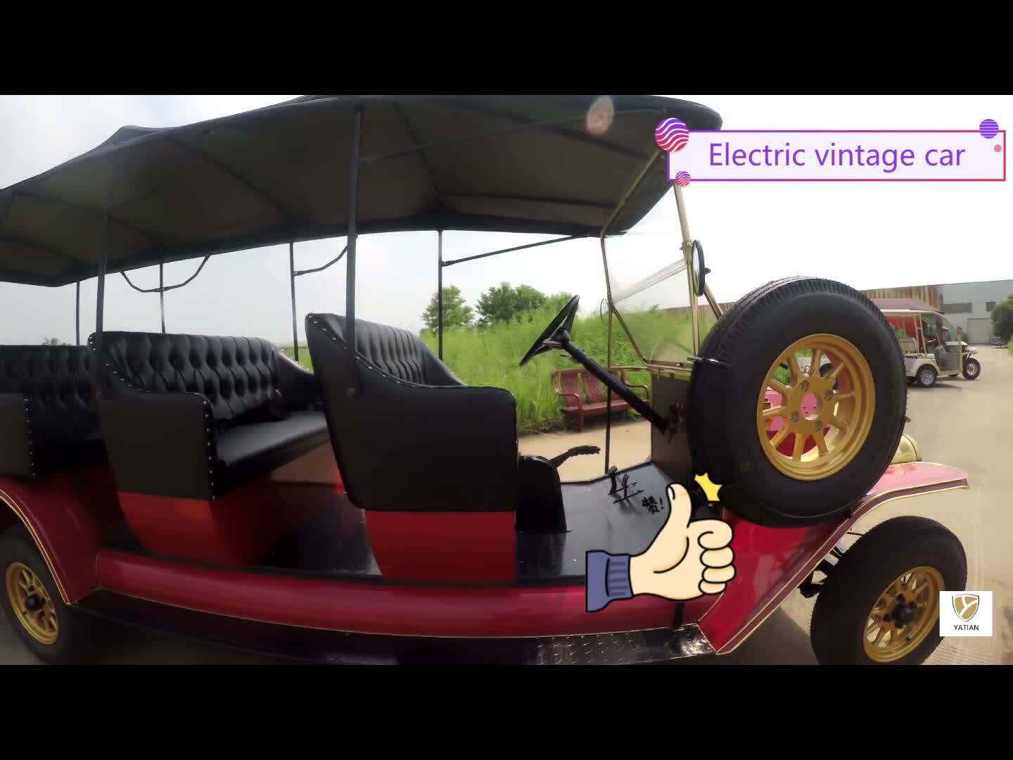 Model T Sightseeing Electric Vintage Golf Carts Street Legal Golf Carts