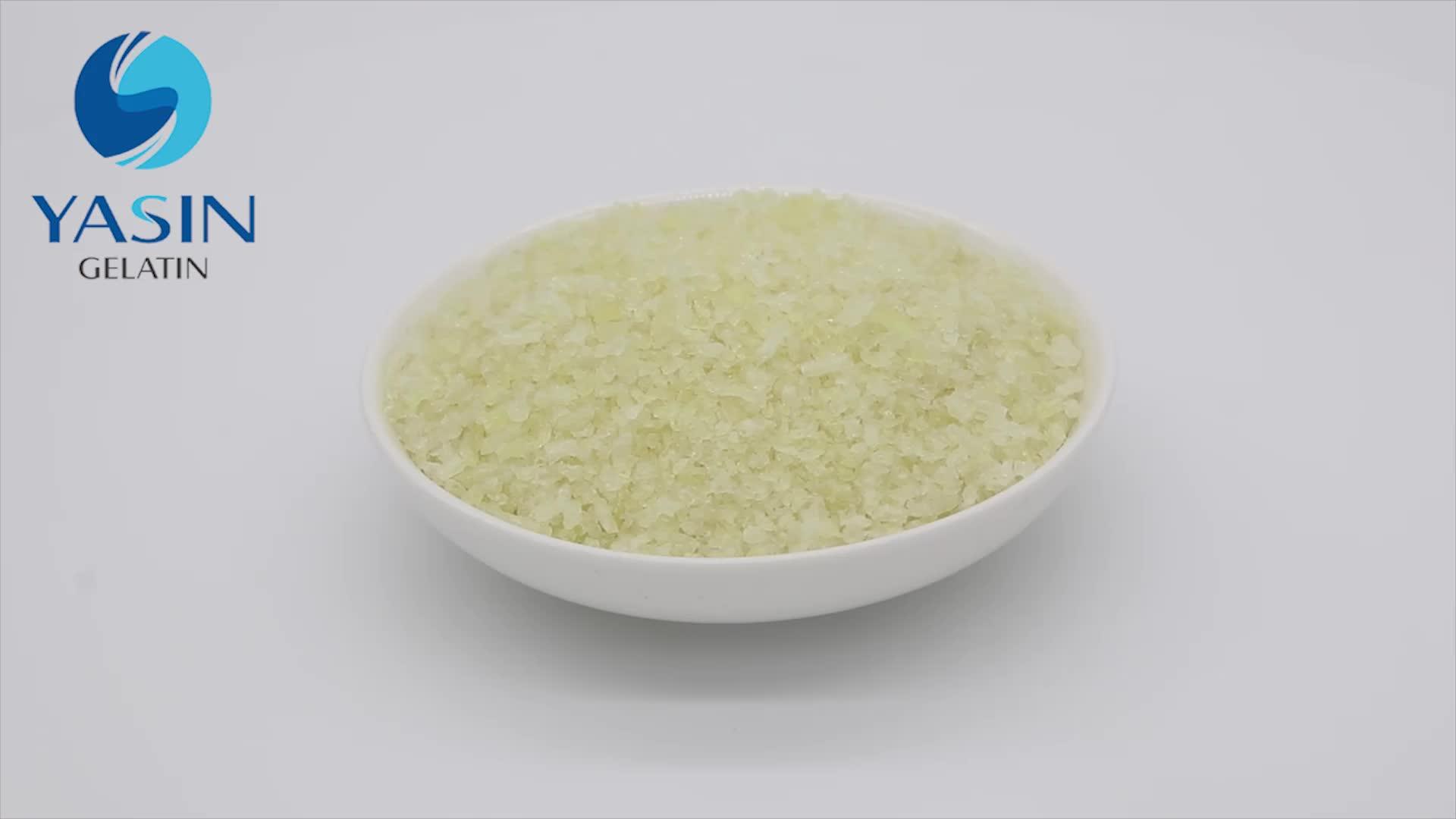 Healthy Gelatin Powder Food Additives For Vegetarian To Make Jelly,Leaf Gelatin From Beef Skin