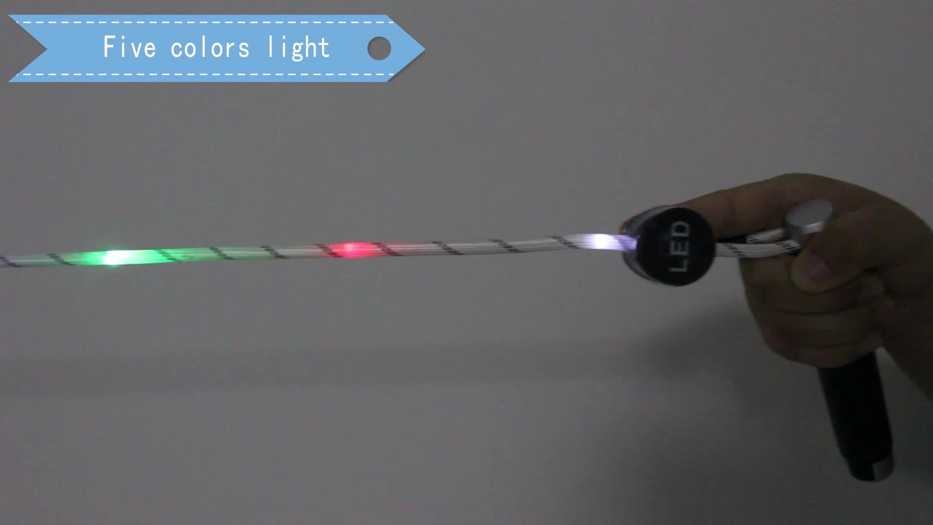 Creative Light Up Jump Rope Led Electronic Skipping Rope With Usb Cable