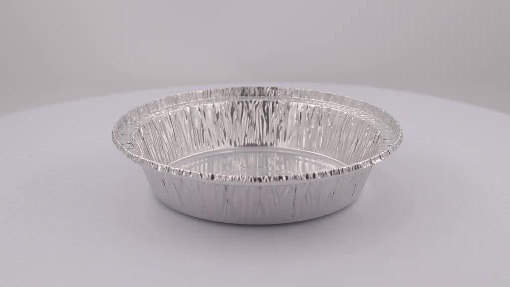 70ml Small Cup Silver Food Packaging Aluminum Foil Bowl with Lid, View