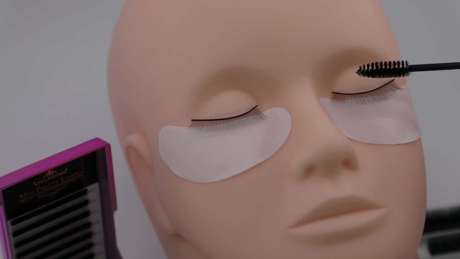 Conjunto Completo De Extensión De Pestañas Kits De Pegamento De