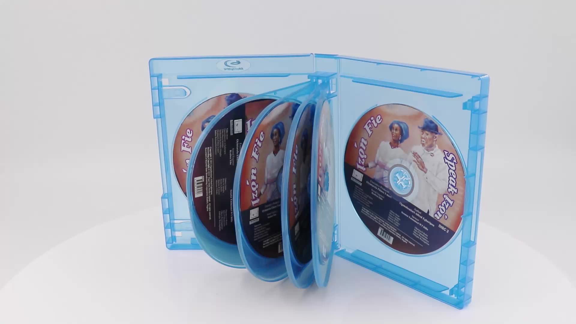 Sunshing Packing Blu Ray Burner Sata Plastic Bluray Movies 25mm 10