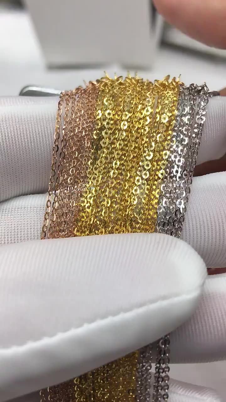 2 Metres Of Silver Plated 6.4mm X 4.2mm Link Open Curb Chain