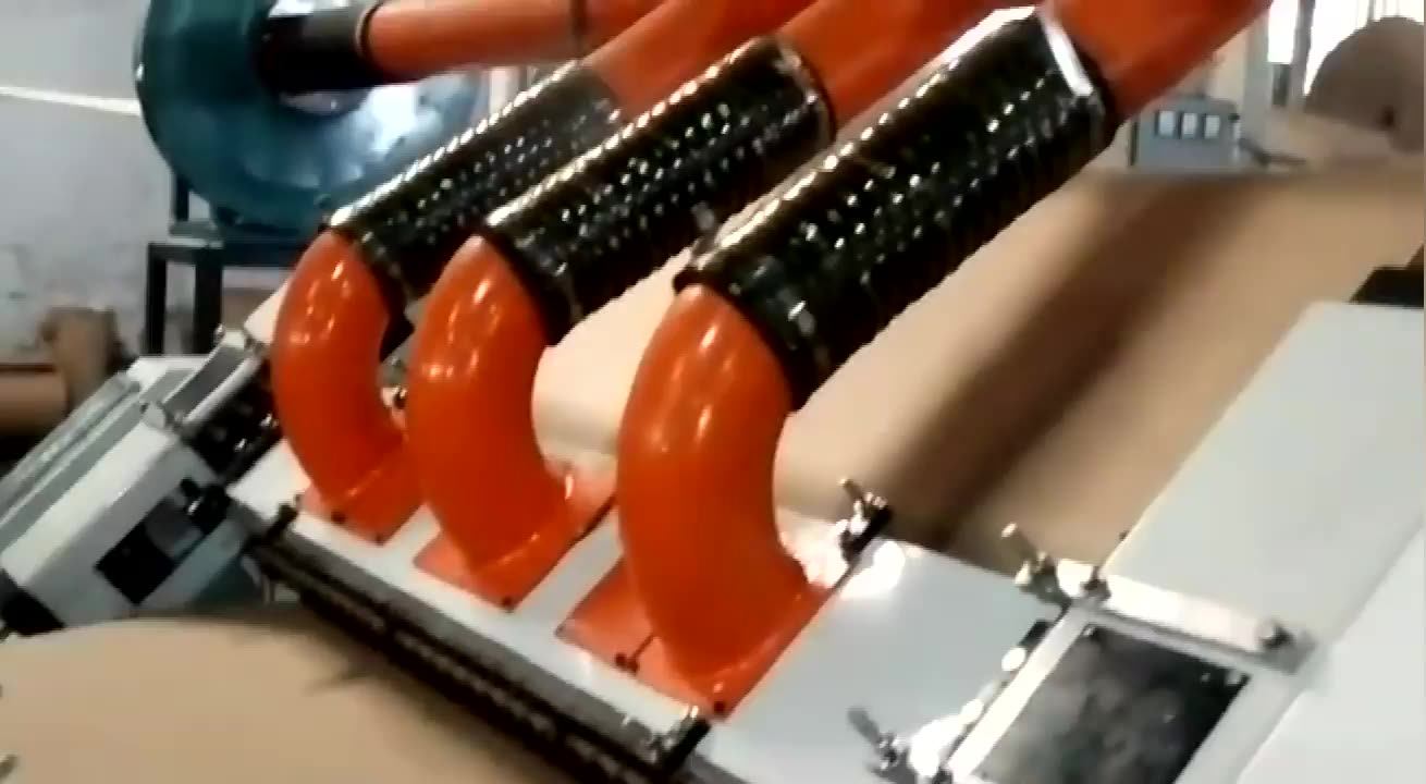 Single Face E Flute Corrugated Cardboard Paper Box Products Making