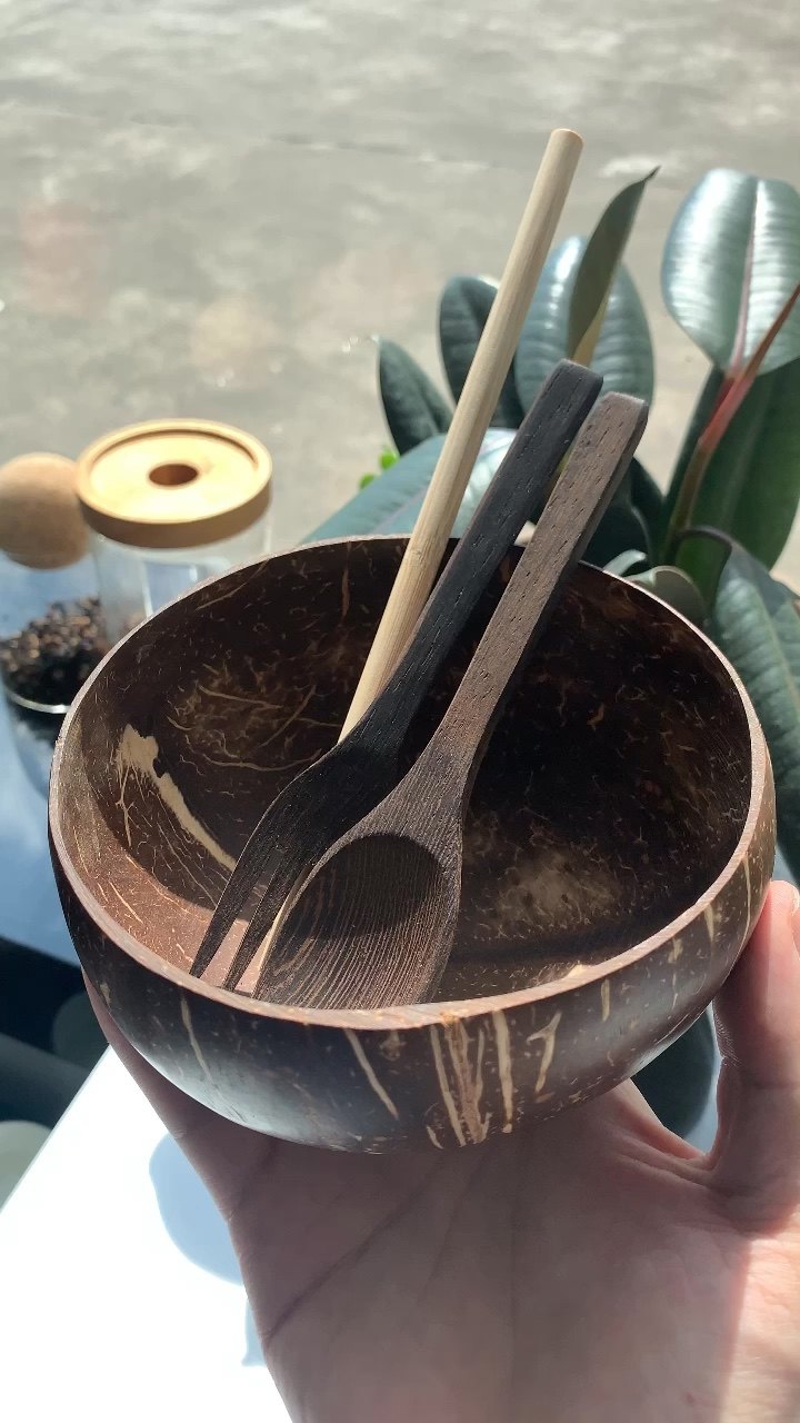 Factory Cheap Price Engraved Custom Logo 100 Natural Spoon Fork Straw