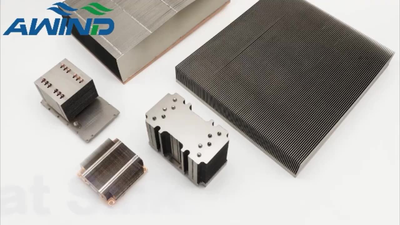 2020 Custom Aluminio Aluminium Profile Zipper Fin Heat Sinks With Heat