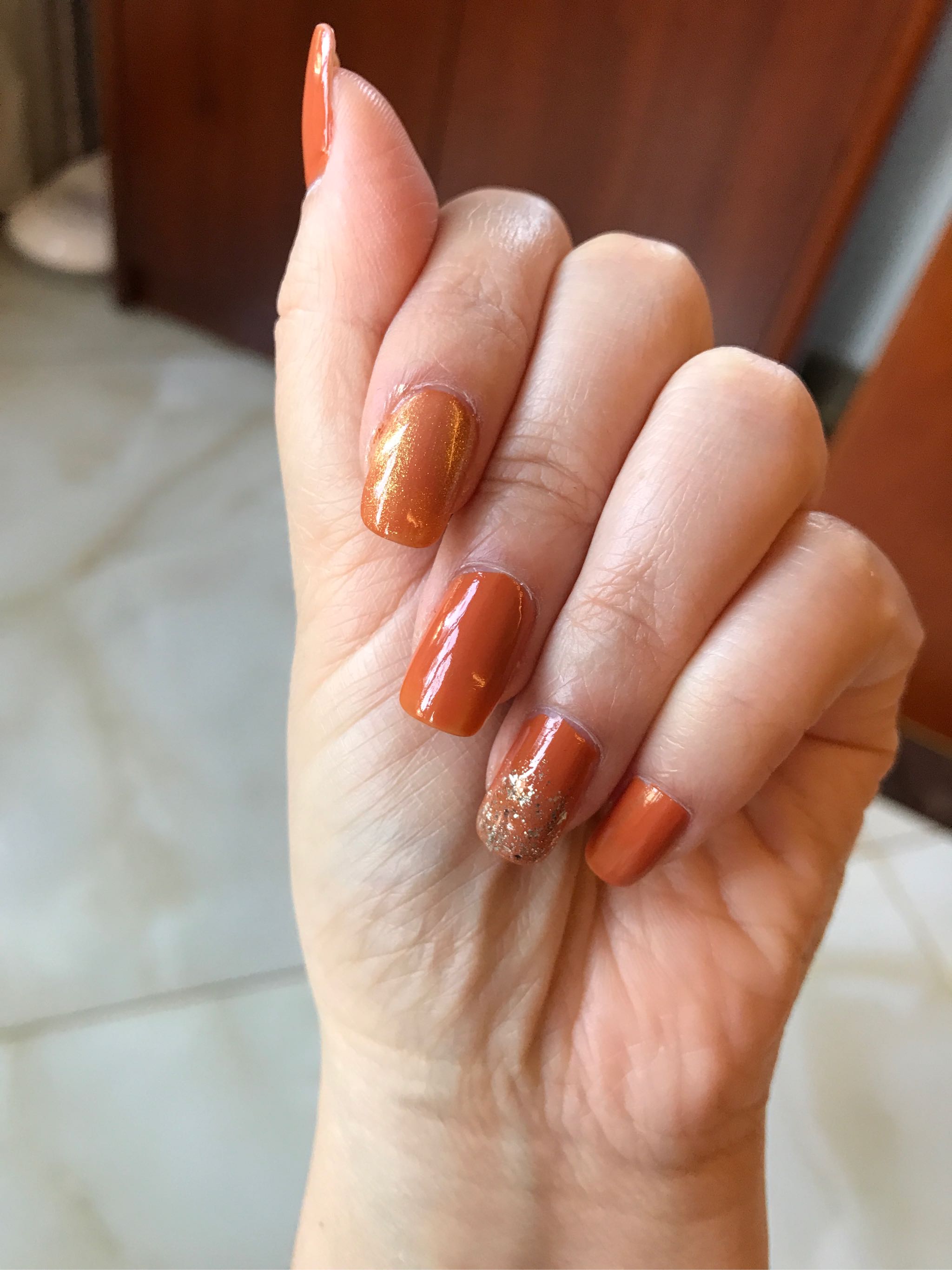 健康可剥甲油秋冬流行色秋风褐是正规品牌吗？使用后的效果如何,第11张