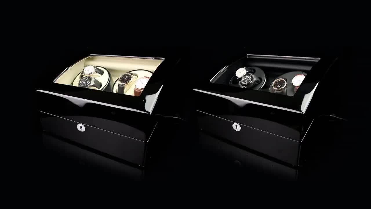 Light And Decoration Display 2 Mechanical Watches Travel Watch Boxes