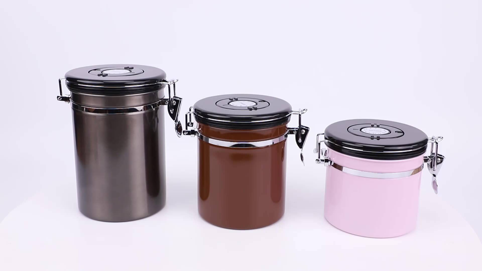 Best Airtight Metal Stainless Steel Kitchen Container Tea Sugar Coffee
