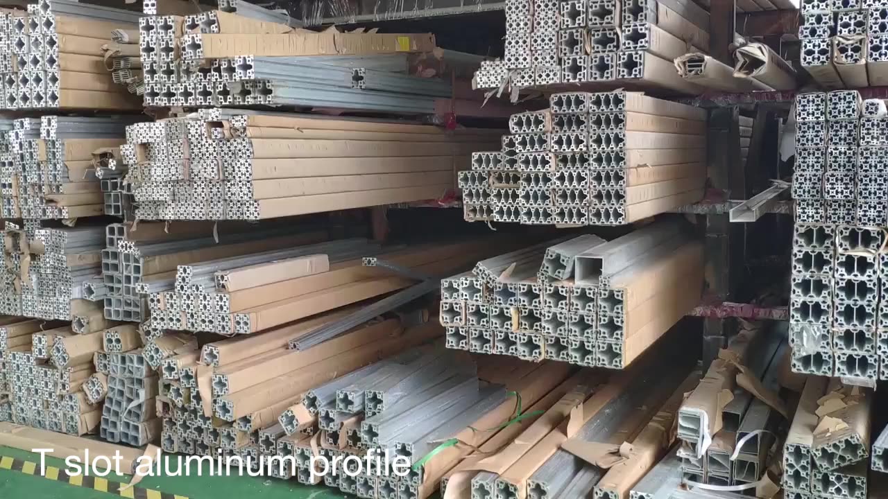 Aluminium Profil 40x40 6m Manufacturer 4040 Industrial Aluminium Frame ...